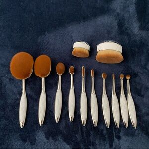 Artis Makeup Elite Collection 12 Piece Brush Set - Mirror Finish